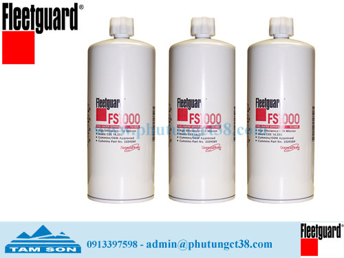 Fleetguard fuel filter,  Lọc nhiên liệu Fleetguard, lọc dầu diesel Fleetguard, Lọc nhiên liệu Fleetguard giá rẻ